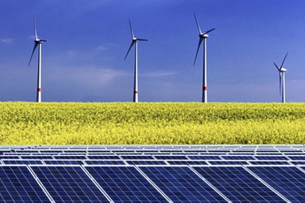 Solar und Windenergie